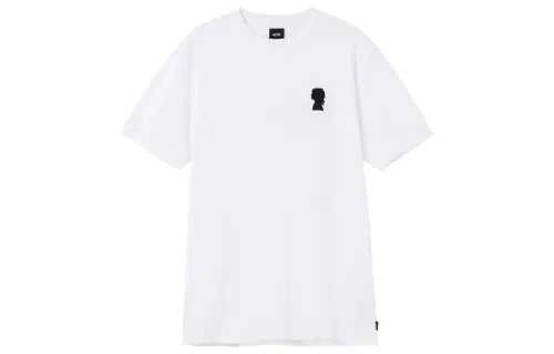 Vans Jim Goldberg T Shirts Men's Crew Neck Moderate Straight Fit