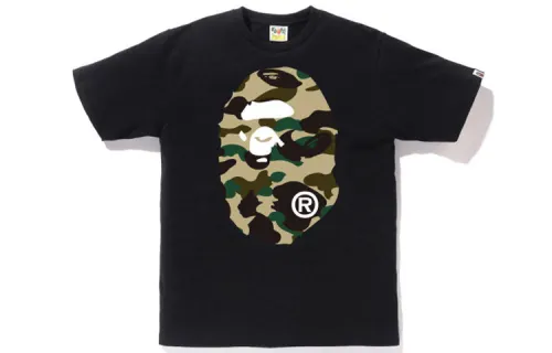 Bape Reflector 1st Camo Big Ape Head Tee