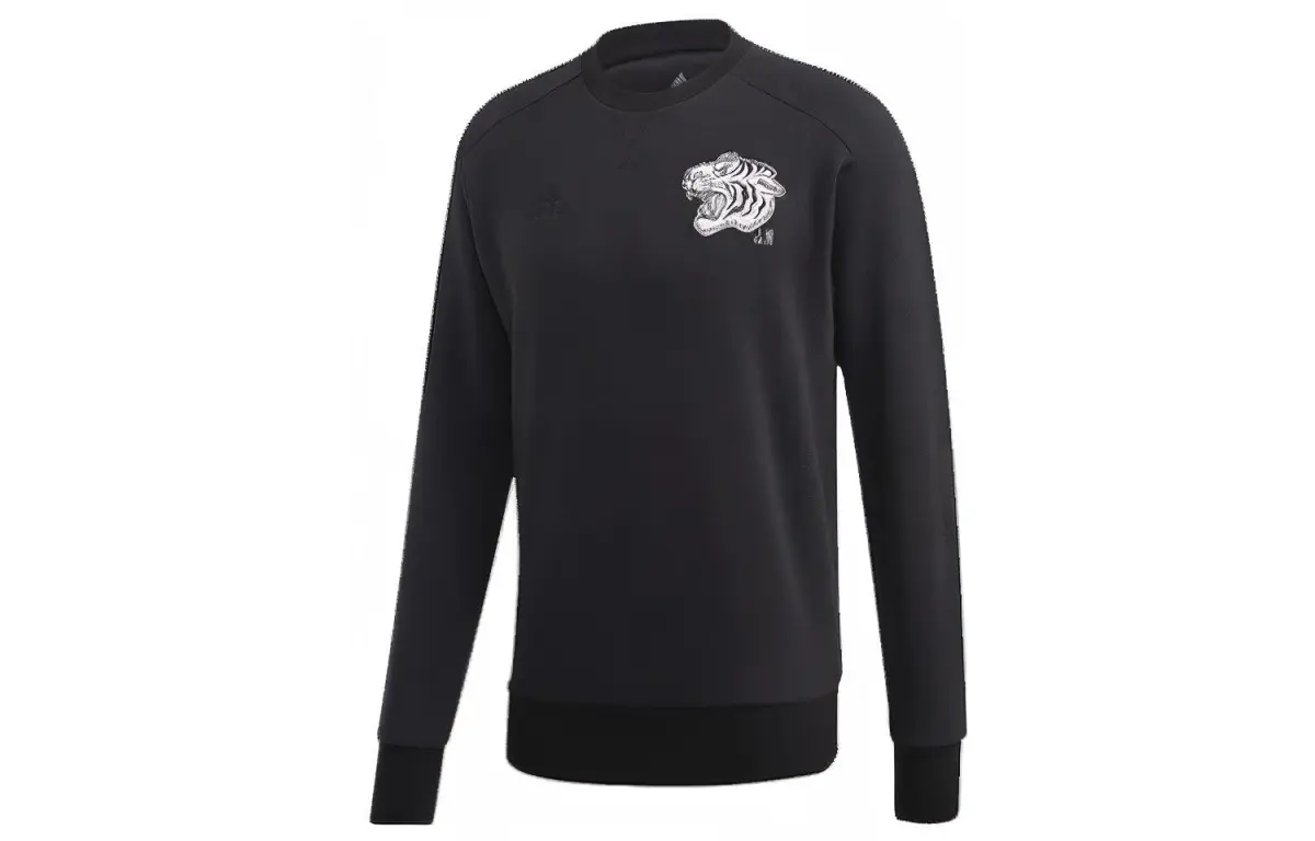 Adidas Juventus Sweatshirts Men's Crew Neck Moderate Straight Fit