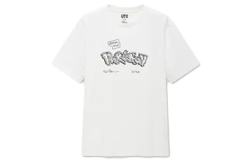 UNIQLO X Pokemon X UNIQLO Crystal Logo Tee Japanese Mens Sizing