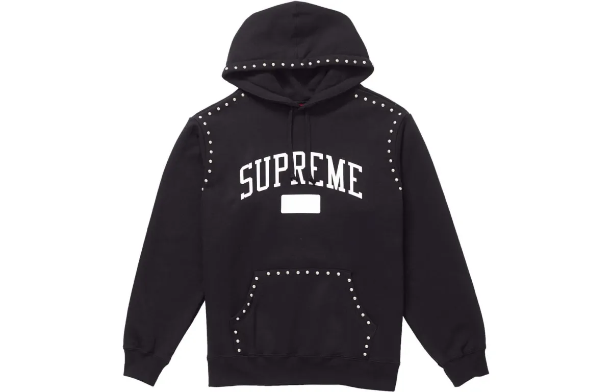 Supreme Studded Hooded Sweatshirt FW18