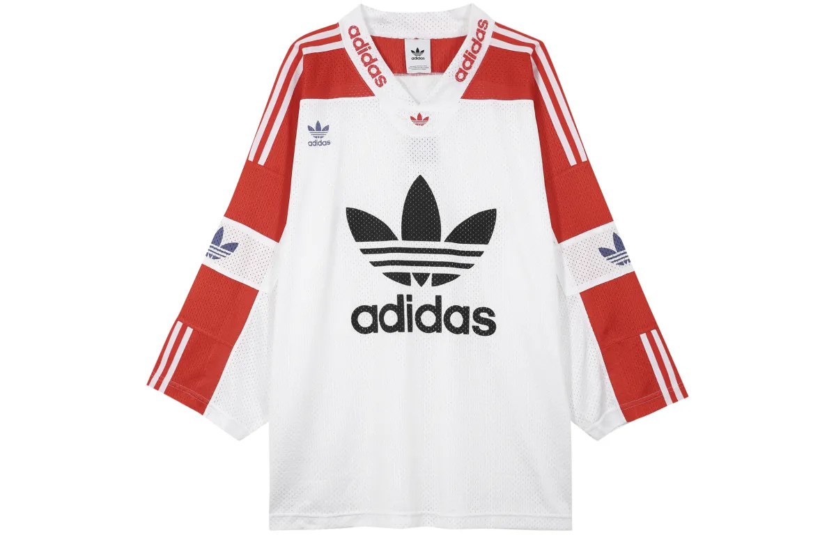 Adidas Originals T Shirt Men's White Red