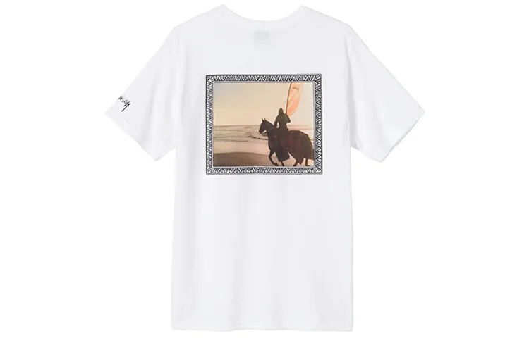Stussy T Shirts Unisex Crew Neck Moderate Straight Fit