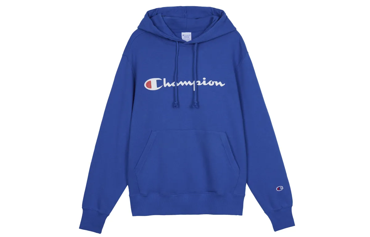 Champion Sweatshirt Japan Version Unisex Royal Blue