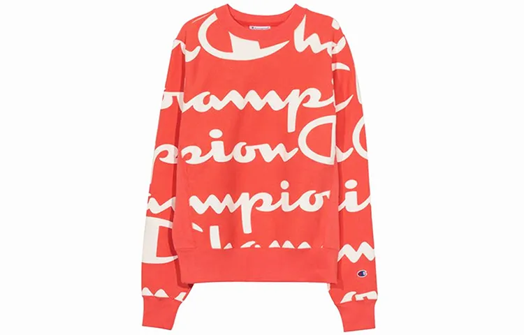 Champion Sweatshirt US Version Men's Orange