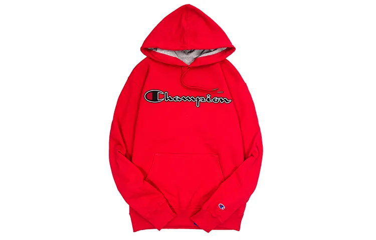 Champion Sweatshirt US Version Unisex Red