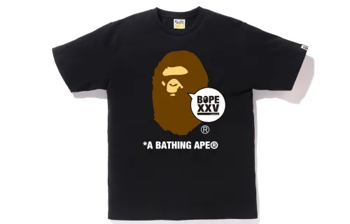 Bape Xxv Ape Head Tee