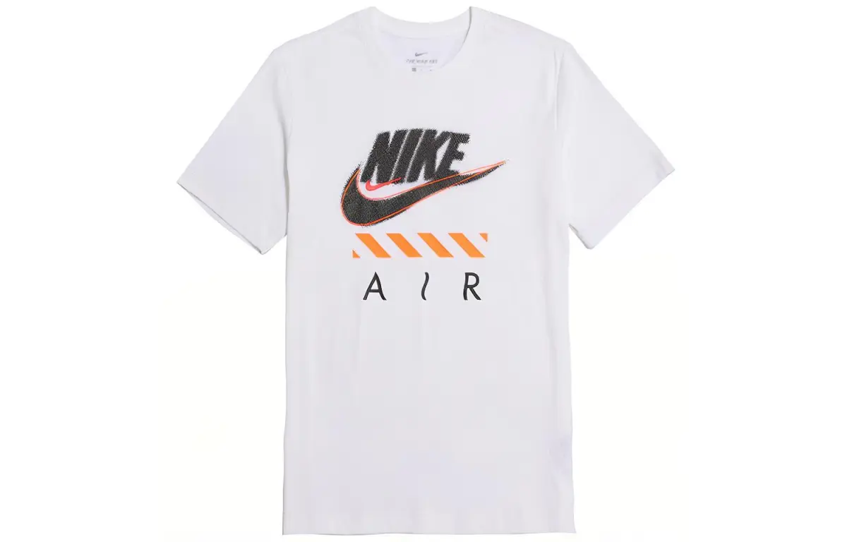 Nike T-Shirts Men's Crew Neck Moderate Straight Fit