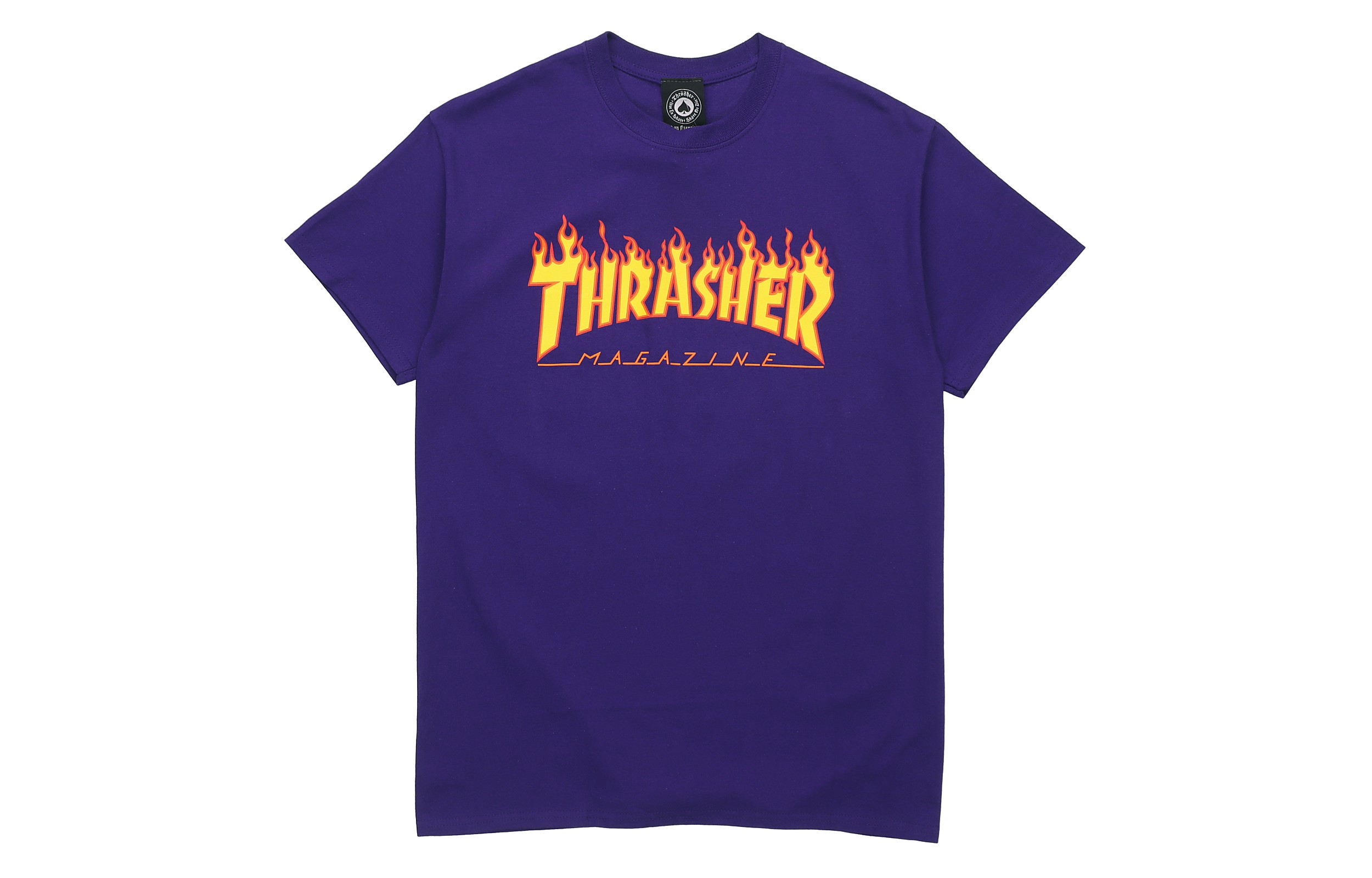 Thrasher T Shirts Unisex Crew Neck Moderate Heavyweight