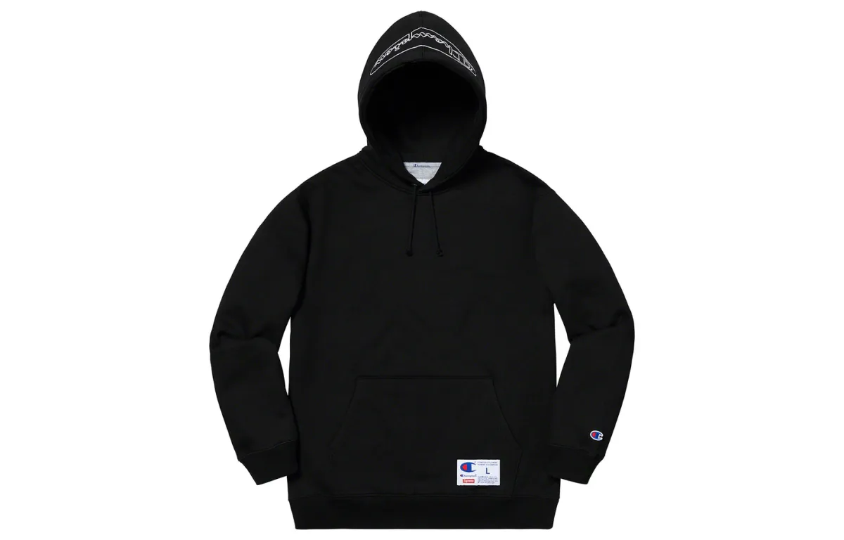 Supreme Champion Outline Hooded Sweatshirt