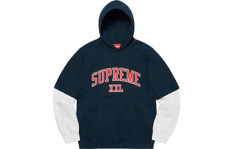 Supreme Sweatshirt Unisex Navy Blue