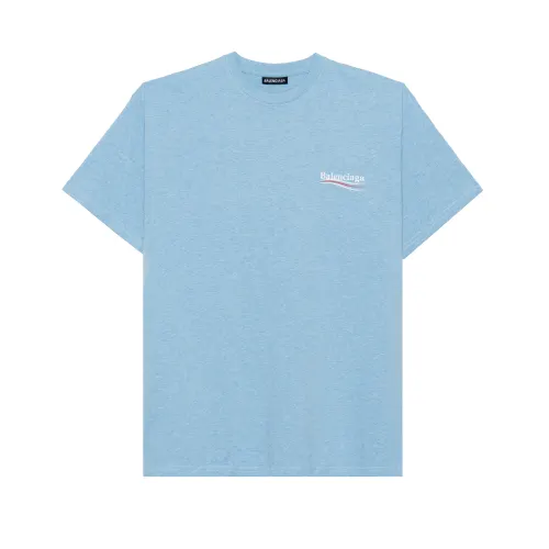 Balenciaga T Shirt Men's Carolina Blue