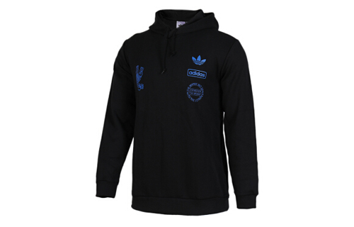 Мужское худи adidas originals Graphic Hoody (черный)