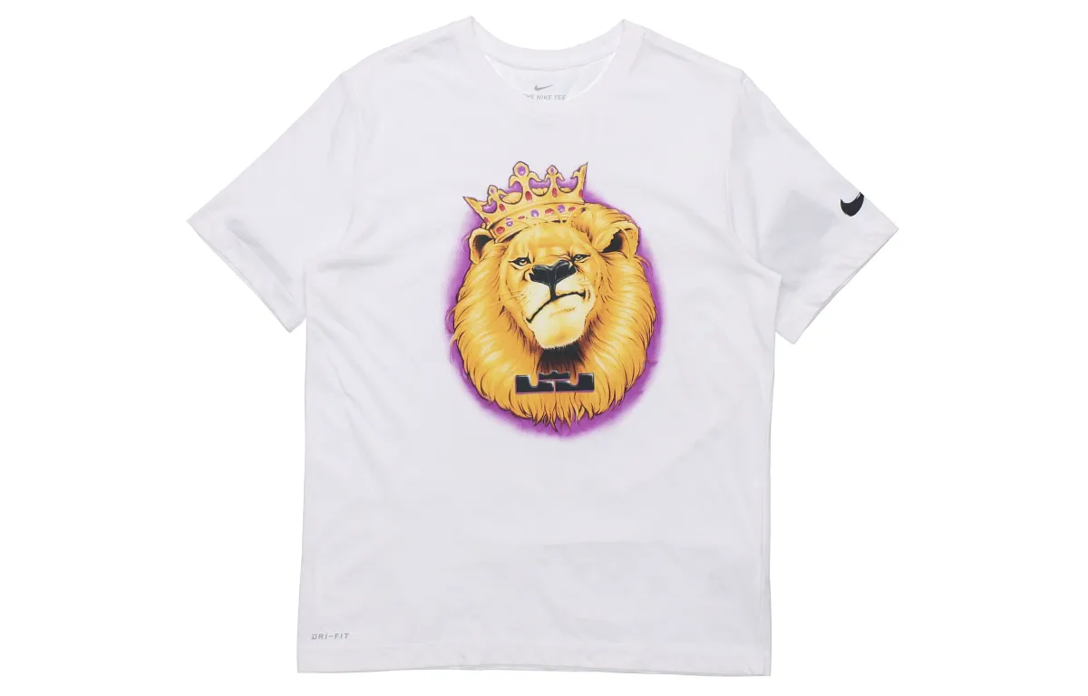 Nike T-Shirts Men's Crew Neck Moderate Straight Fit