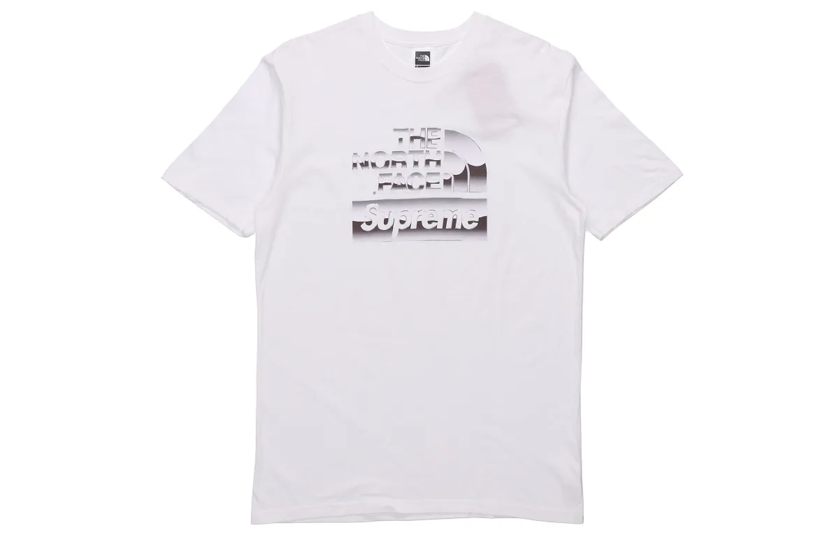 Supreme x The North Face logo T-shirt
