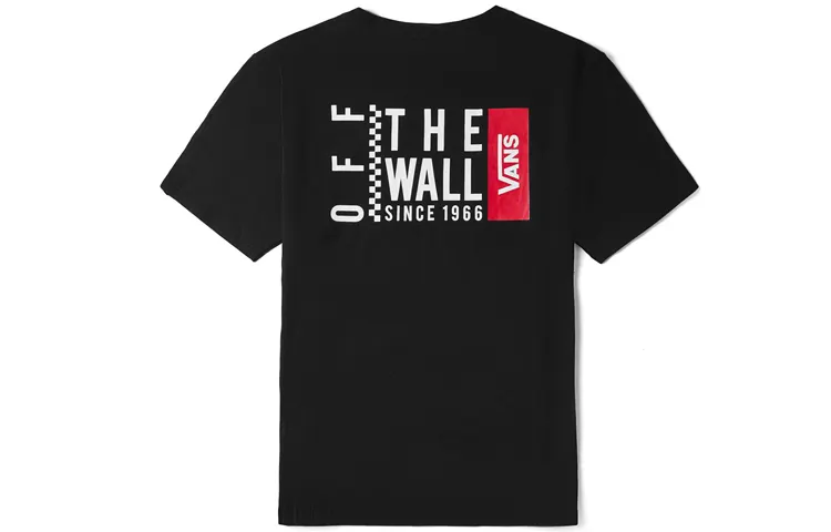 Vans T Shirts Men's Crew Neck Moderate Straight Fit