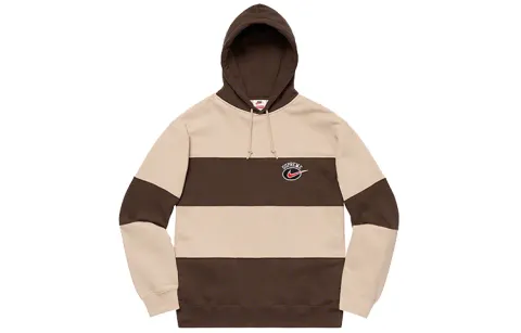 Supreme Nike Stripe Hooded Sweatshirt