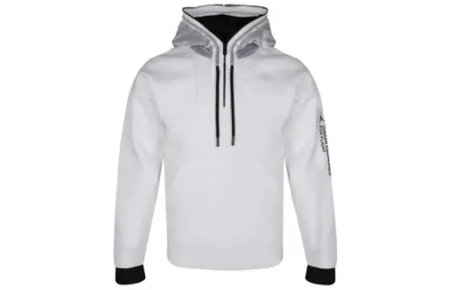 Jordan Sweatshirts Men's White Hooded Moderate Regular