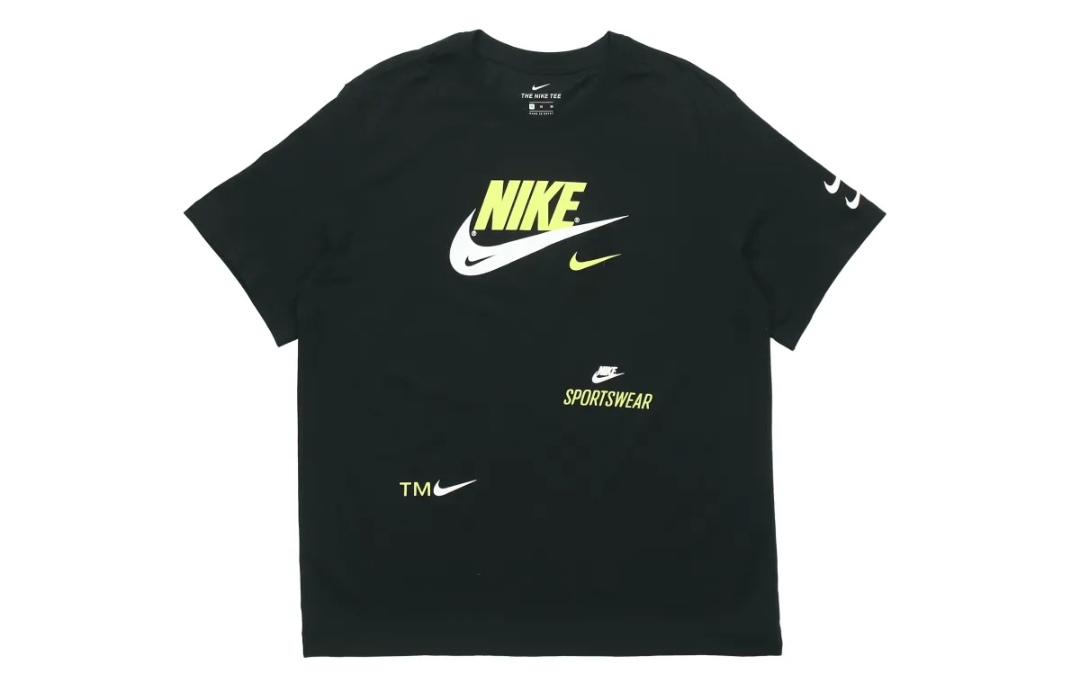 Nike Set-in Sleeve T-Shirt Men's Men's Black Black
