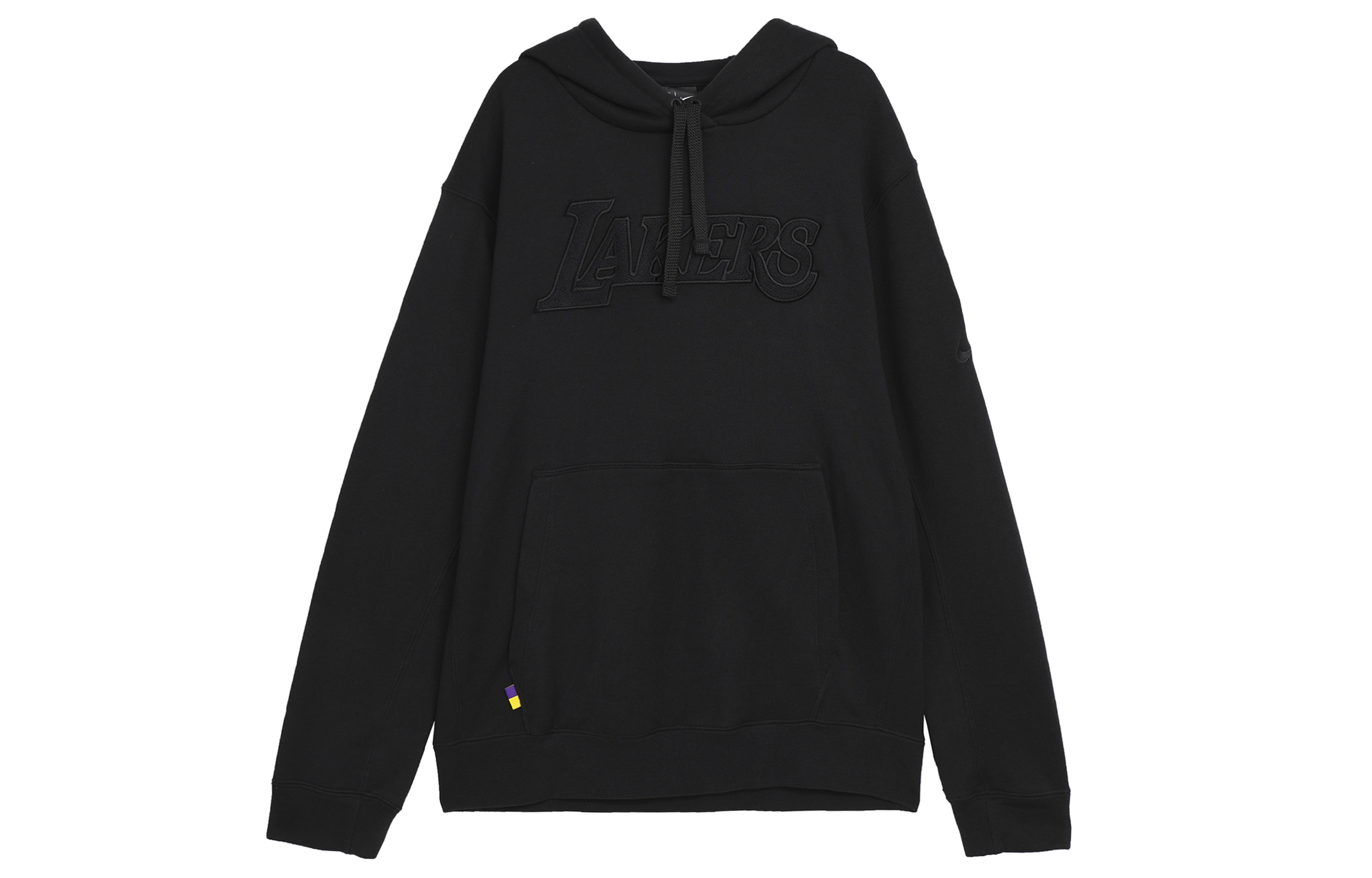 Nike X NBA joint model Lakers sweatshirt pullover sweatshirt men's black