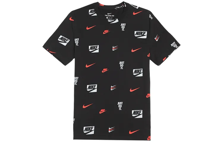 Nike T-Shirts Men's Crew Neck Moderate