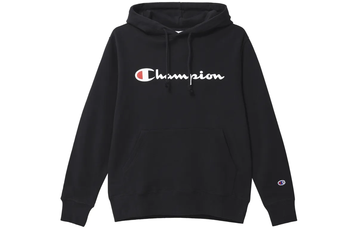 Champion Sweatshirt Japan Version Unisex Black