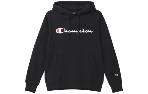 Champion Sweatshirt Japan Version Unisex Black