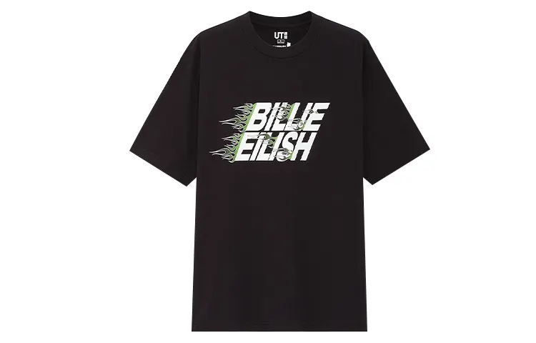 Billie Eilish X Takashi Murakami X UNIQLO Flame Tee