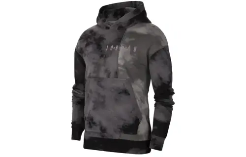Jordan Sport Sweatshirts Men's Smoke Gray Hooded Moderate Regular