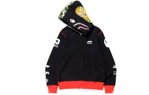 A BATHING APE Shark Series Sweatshirt Men's Black