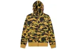 Bape 1st Camo Ponr Shark Full Zip Hoodie
