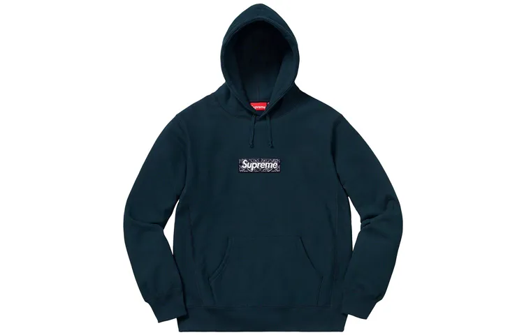 Supreme Bandana Box Logo Hooded Sweatshirt