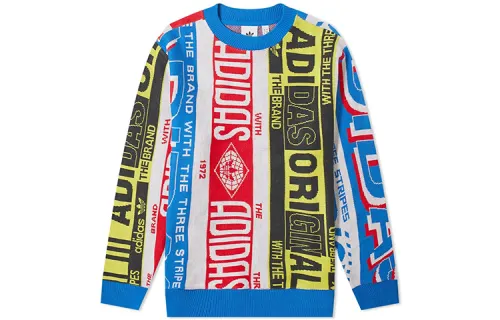 Adidas Originals Sweatshirts Men's Crew Neck Moderate Regular