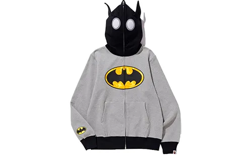 Bape X Dc Batman Full Zip Hoodie