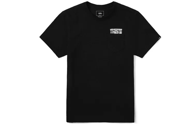 Vans Asia Artist Collaboration Edition T Shirts Men's Crew Neck Moderate Straight Fit
