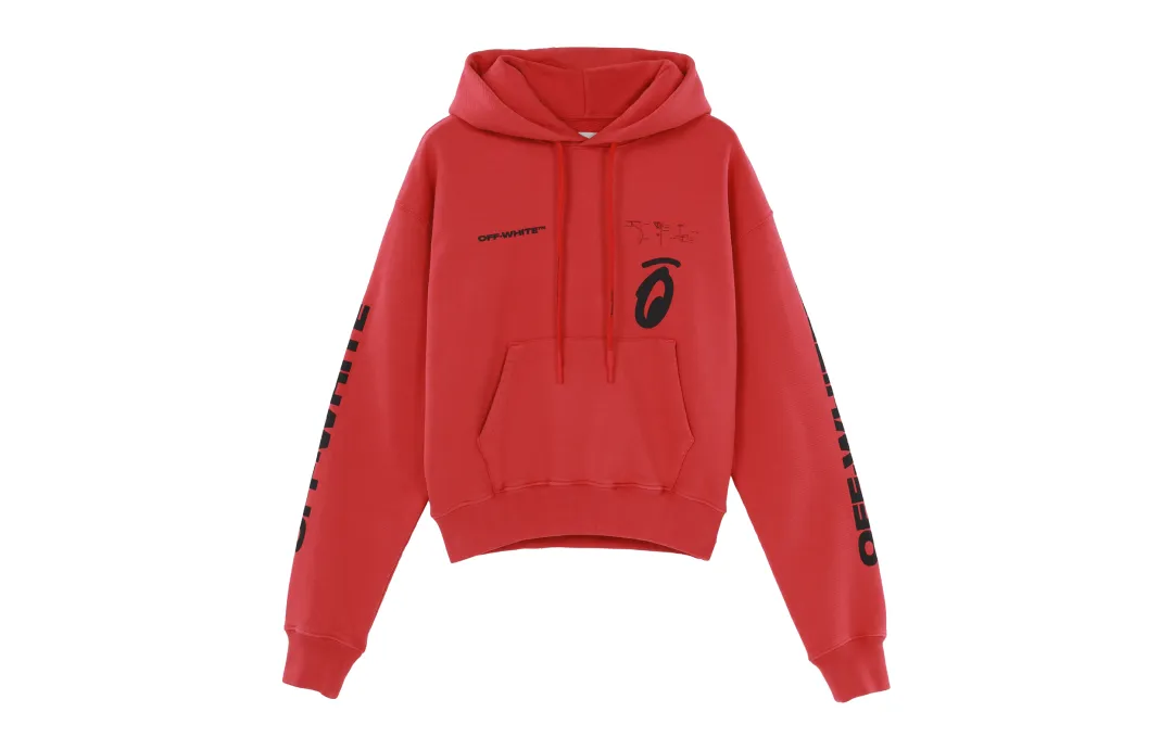 OFF WHITE Splitted Arrows Hoodie