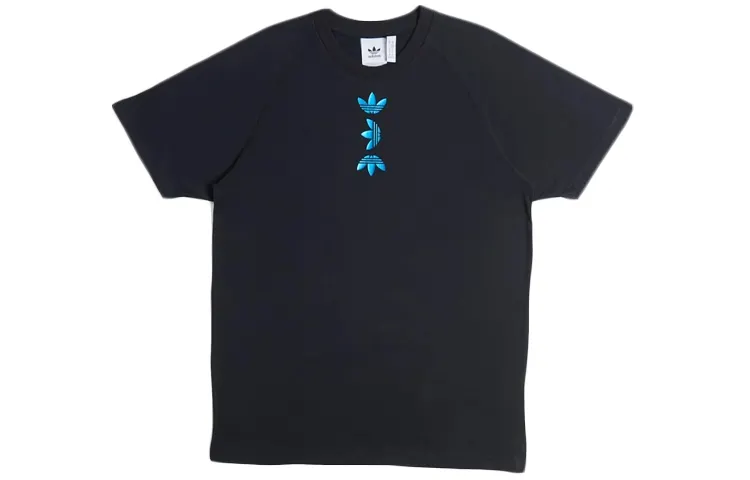 Adidas Originals T Shirts Men's Crew Neck Moderate Straight Fit