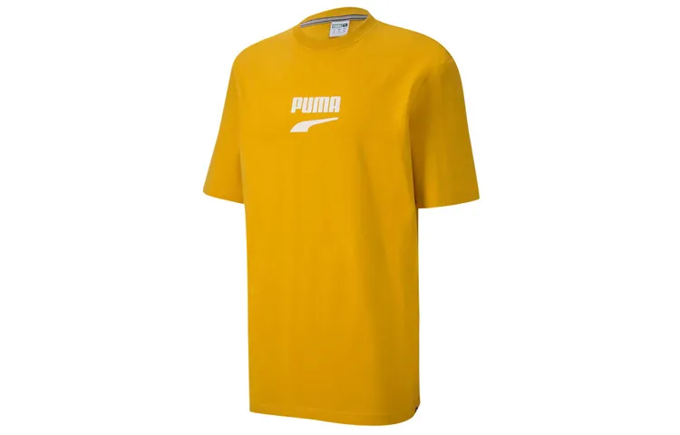 PUMA Downtown T Shirt Men's Gold