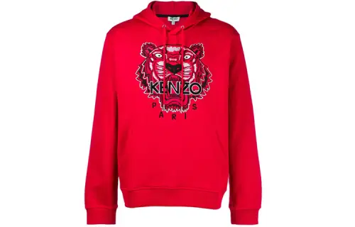 KENZO Sweatshirts Men's Hooded Moderate Regular
