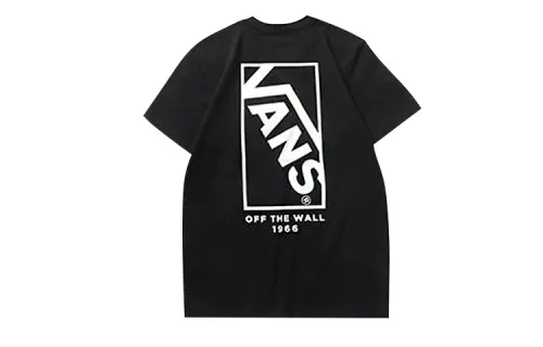 Vans T Shirts Unisex Crew Neck Moderate Straight Fit