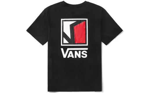 Vans T Shirts Men's Crew Neck Moderate Straight Fit