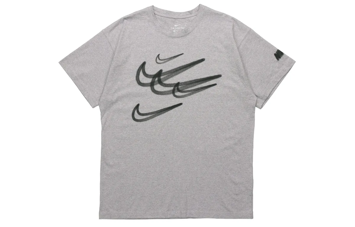 Nike Set in Sleeve T Shirt Men's Light Gray