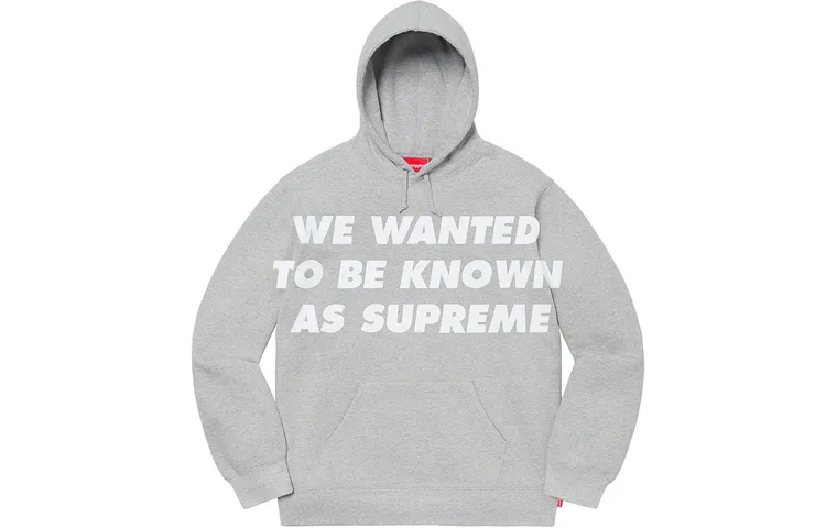 Supreme Known As Hooded Sweatshirt