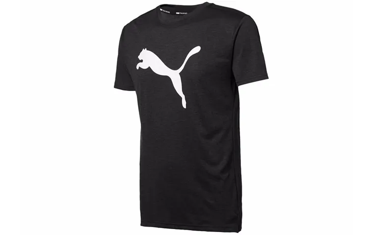 PUMA T-Shirts Men's Crew Neck Moderate Straight Fit
