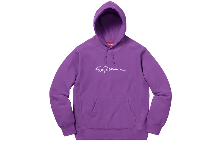Supreme Classic Script Hooded Sweatshirt