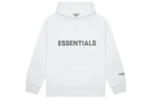 Fear Of God Essentials 3D Silicon Applique Pullover Hoodie