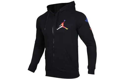 Jordan Sweatshirts Men's Hooded Moderate Cardigan