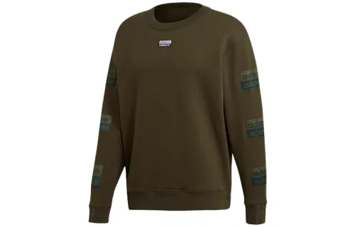 Adidas Originals R.Y.V. Crewneck Sweatshirt Men's Gray Green