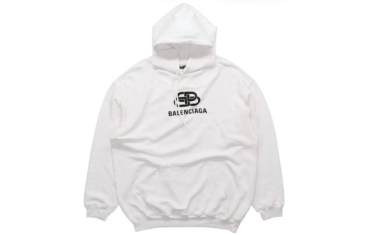 Balenciaga Bb Fleece Hoodie