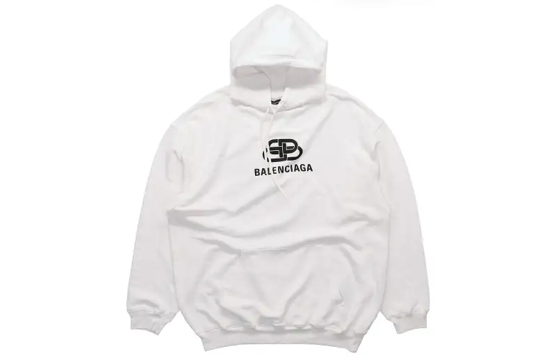 Balenciaga Bb Fleece Hoodie